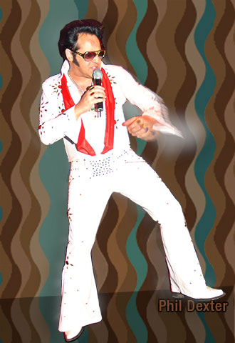 Phil Dexter ist Elvis, nur live!